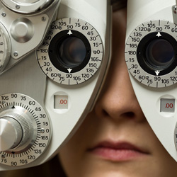 Eye test equipment