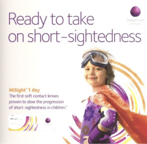 ready to take on short-sightedness poster