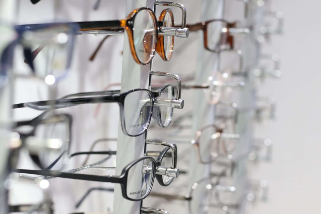 Optical Glasses display
