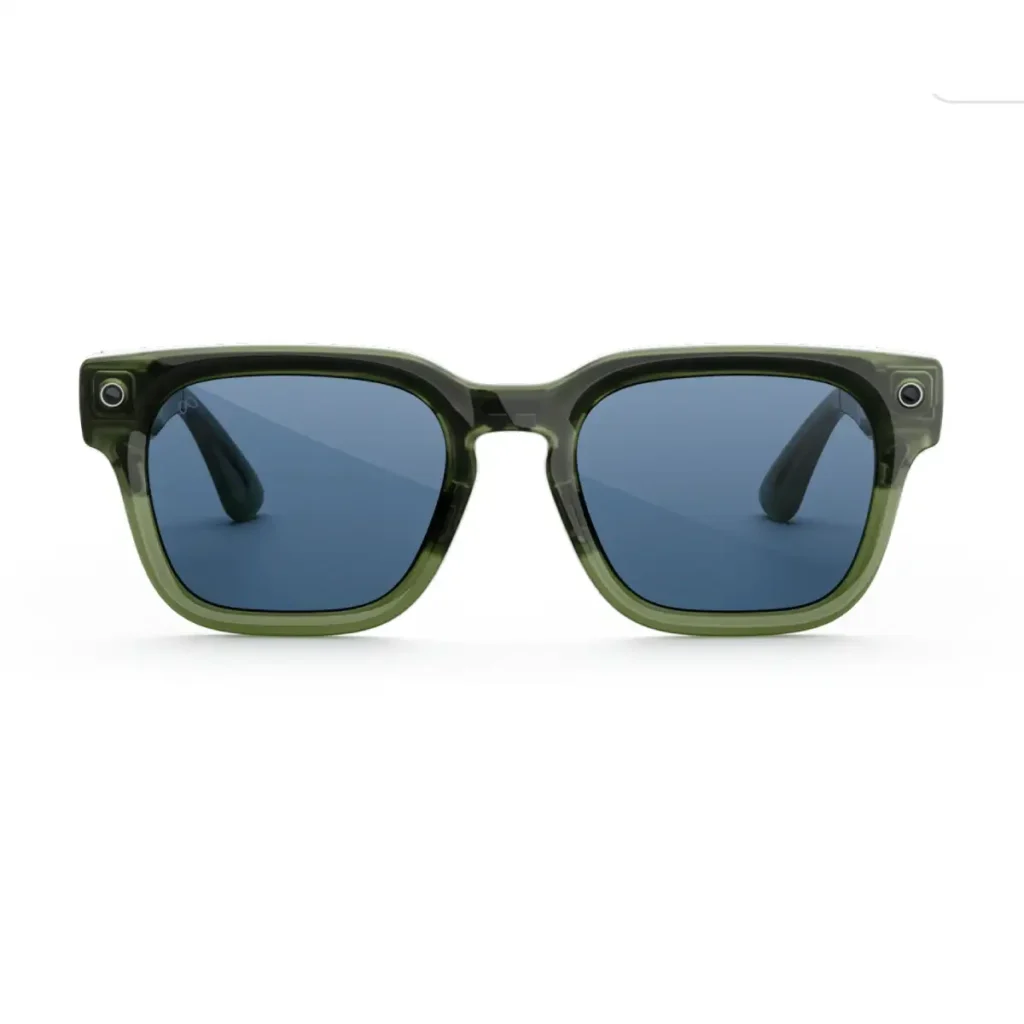 Meta sunglasses on a white background